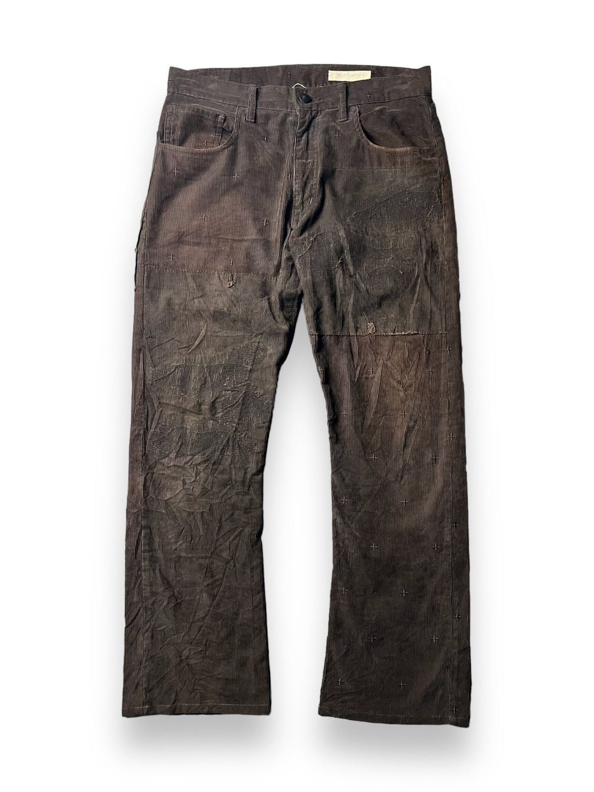 If Six Was Nine Rebirth To Tabura Rasa Boro Leather Pocket Pants Size US 31 - 2 Thumbnail