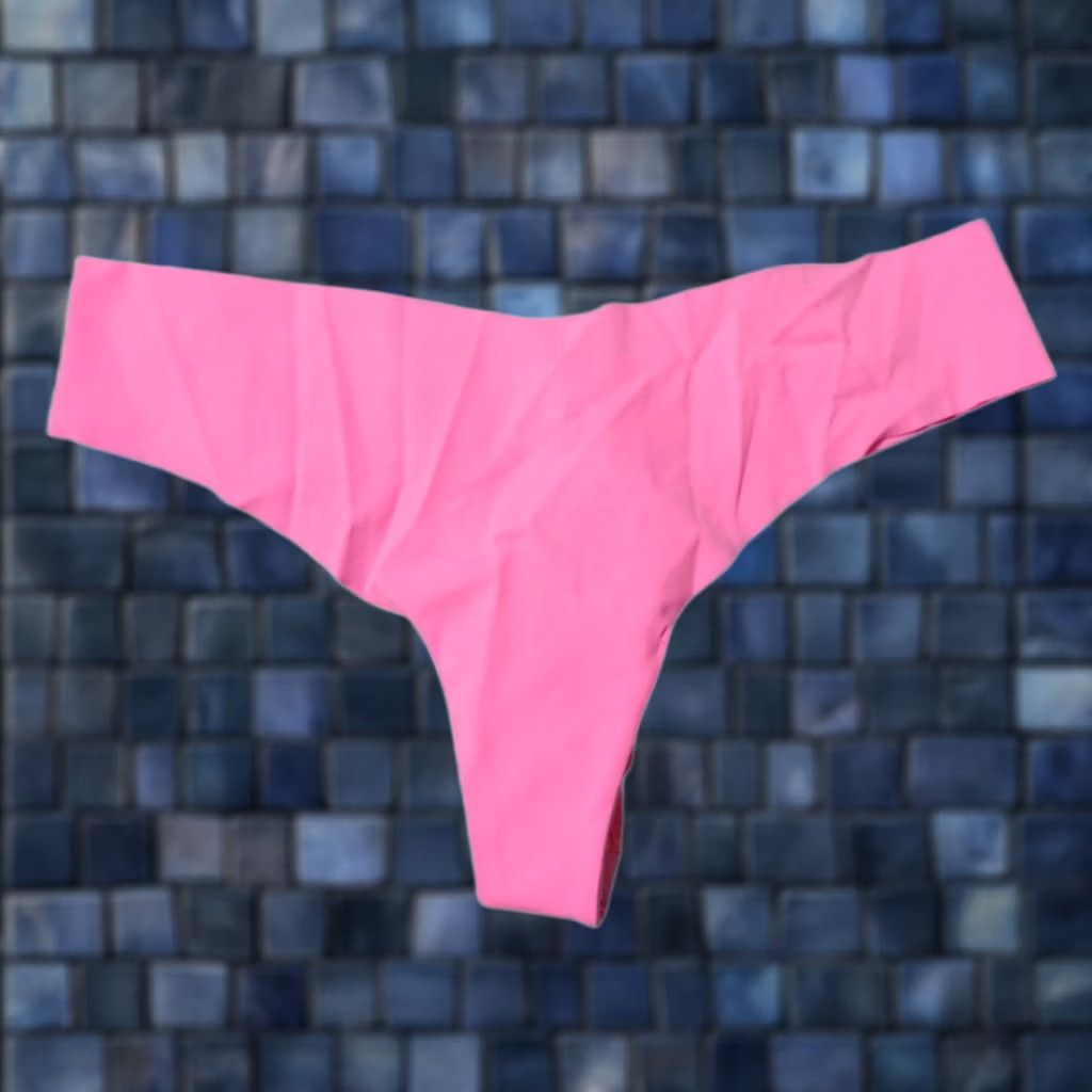 Vintage American Eagle Womens M Panties Thong Pink Size 32" / US 10 / IT 46 - 1 Thumbnail