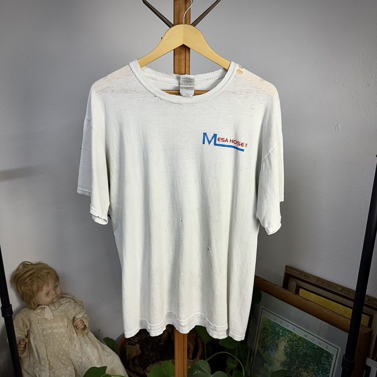 4GSELLER Vintage Mesa Hoes “More Hose Than Compton” Distressed Tee Size US L / EU 52-54 / 3 - 3 Thumbnail