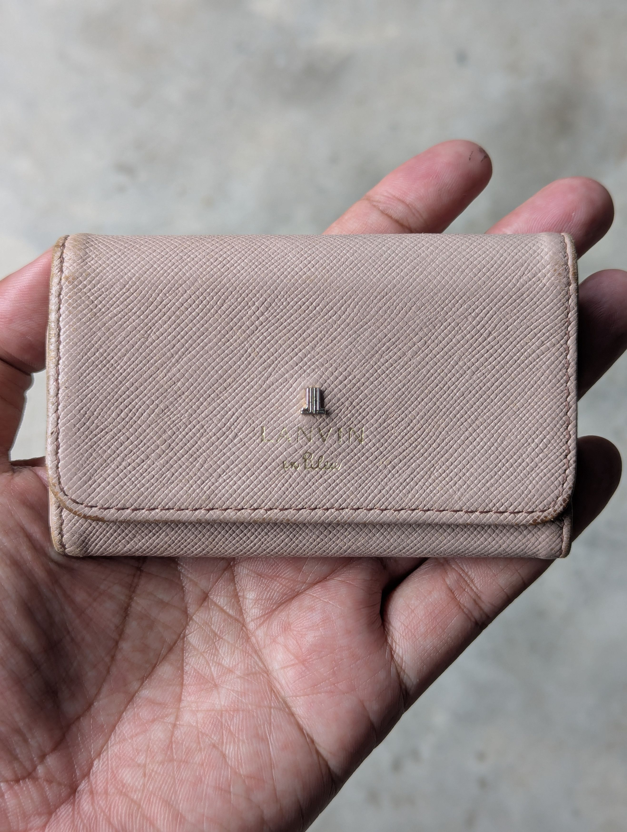 Lanvin Lanvin en Bleu Key Case/Keyholder Bifold Wallet Size ONE SIZE - 1 Thumbnail