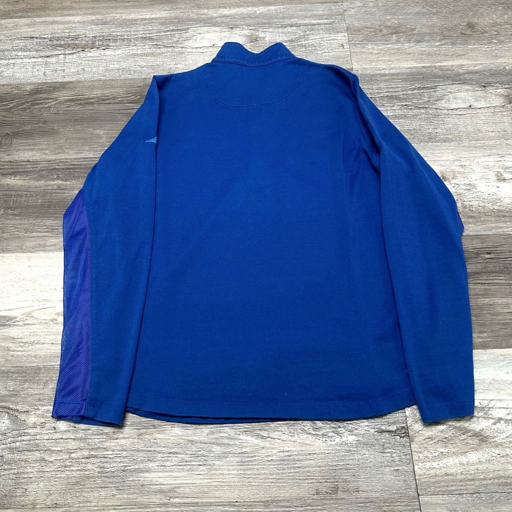 Peter Millar Peter Millar Crown Sport Golf Sweatshirt Mens L Blue 1/4 Zip Moisture Management Size US L / EU 52-54 / 3 - 3 Thumbnail