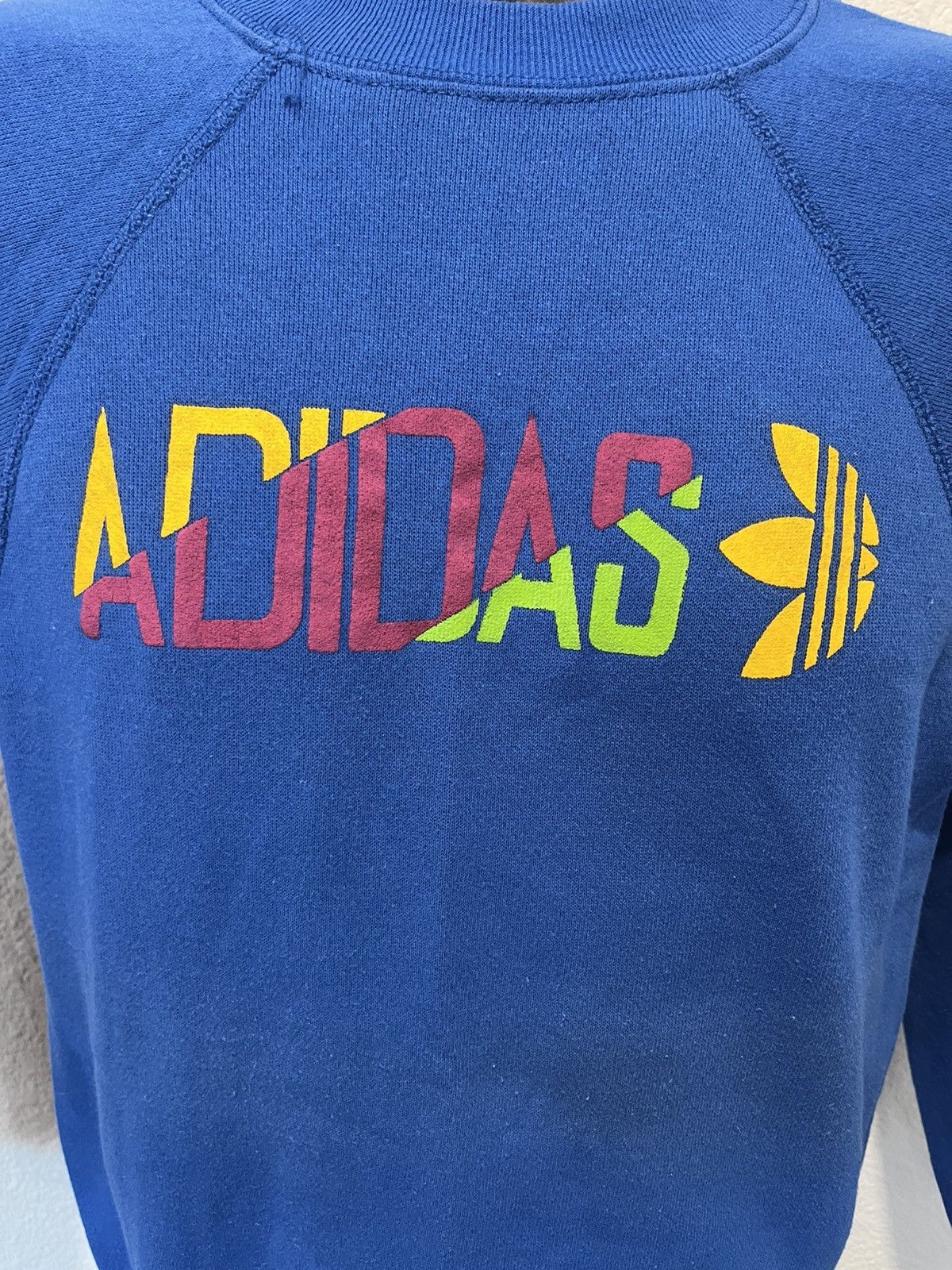 Adidas × Vintage Vintage 80s adidas sweatshirt Size XL / US 12-14 / IT 48-50 - 3 Thumbnail