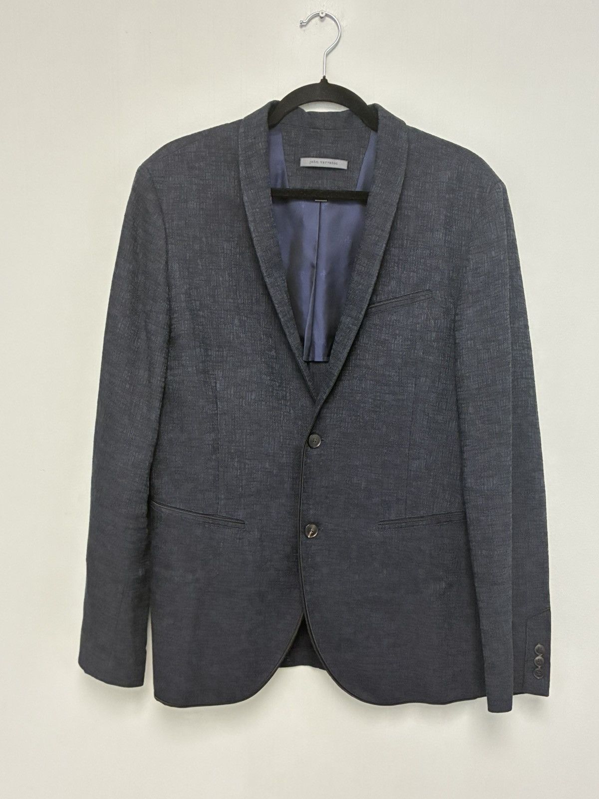 John Varvatos Jacquard Shawl Collar Jacket EU 48 USA 38 Size US M / EU 48-50 / 2 - 9 Thumbnail