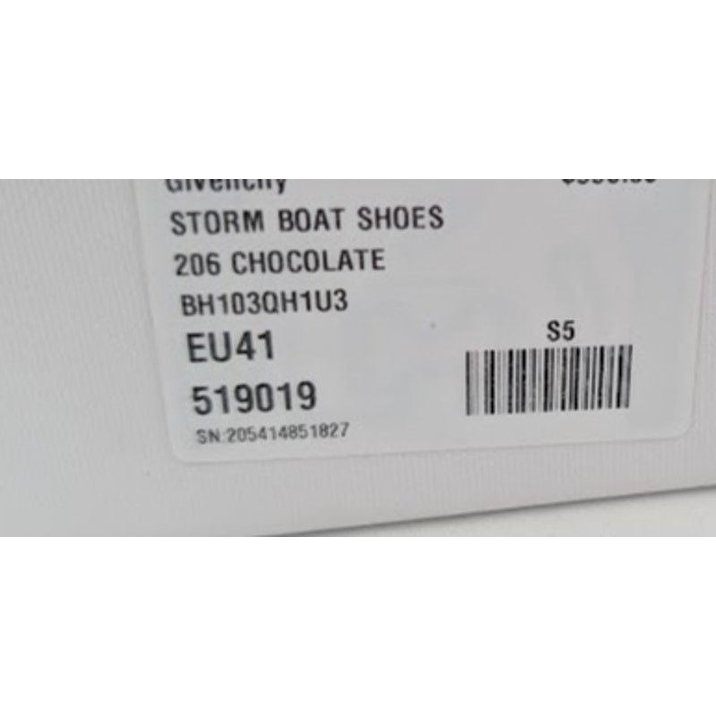 Givenchy o1rshd1 Storm Leather Boat Boots in Chocolate Size US 8 / EU 41 - 22 Thumbnail