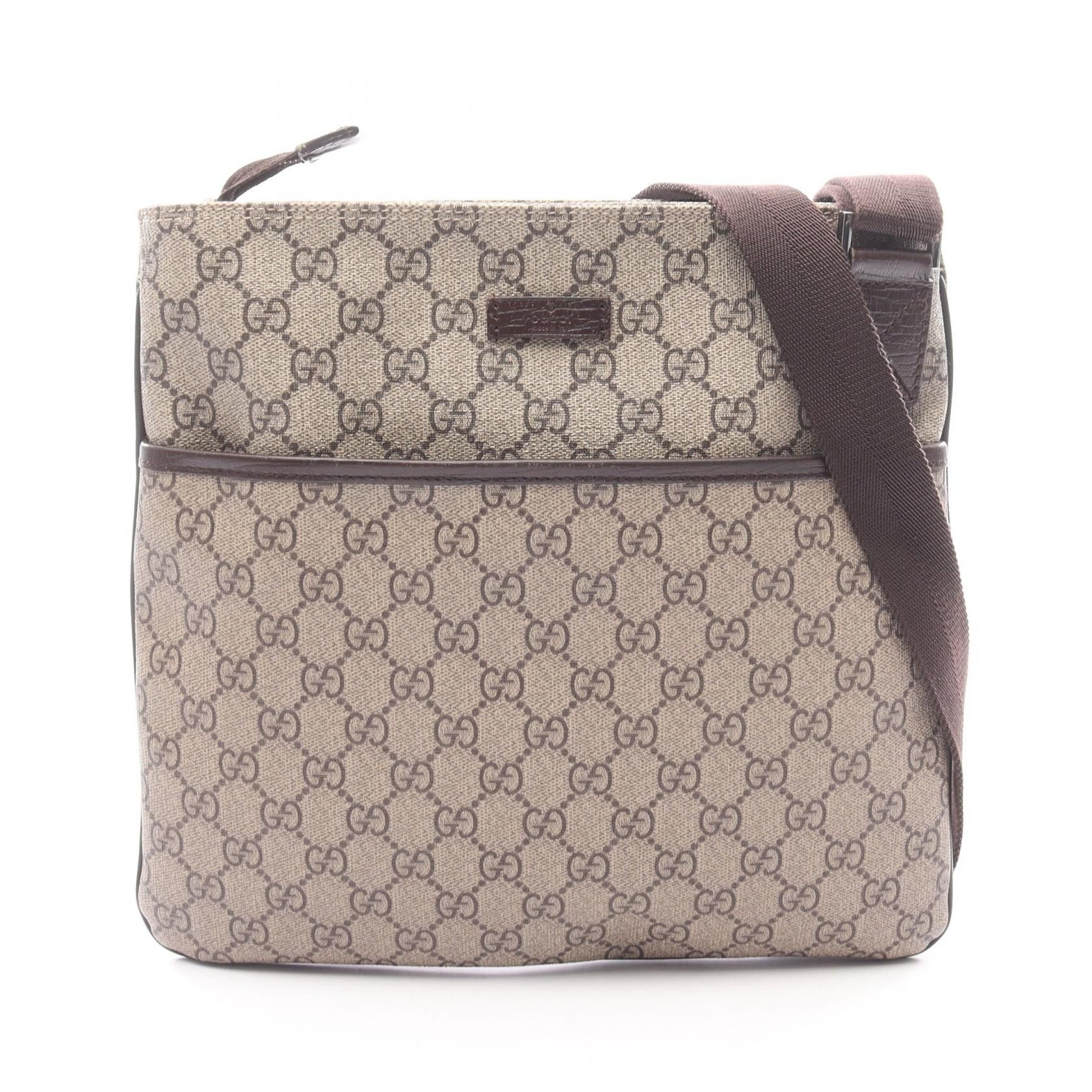 Gucci Gucci Gucci GG Supreme Coated Canvas Shoulder Bag Plastic / Synthetic Shoulder Bag 141626 DUTY FREE for USA Size ONE SIZE - 1 Thumbnail
