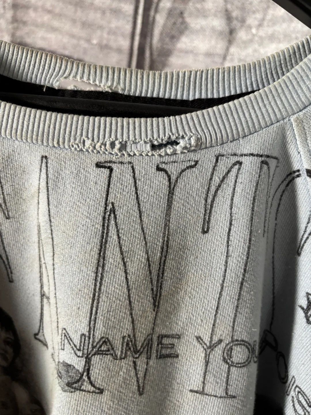Enfants Riches Deprimes 🚭 ULTIMATE GRAIL 🚭 2021 “NAME YOUR POISON” LOGO CREWNECK Size US XS / EU 42 / 0 - 8 Thumbnail