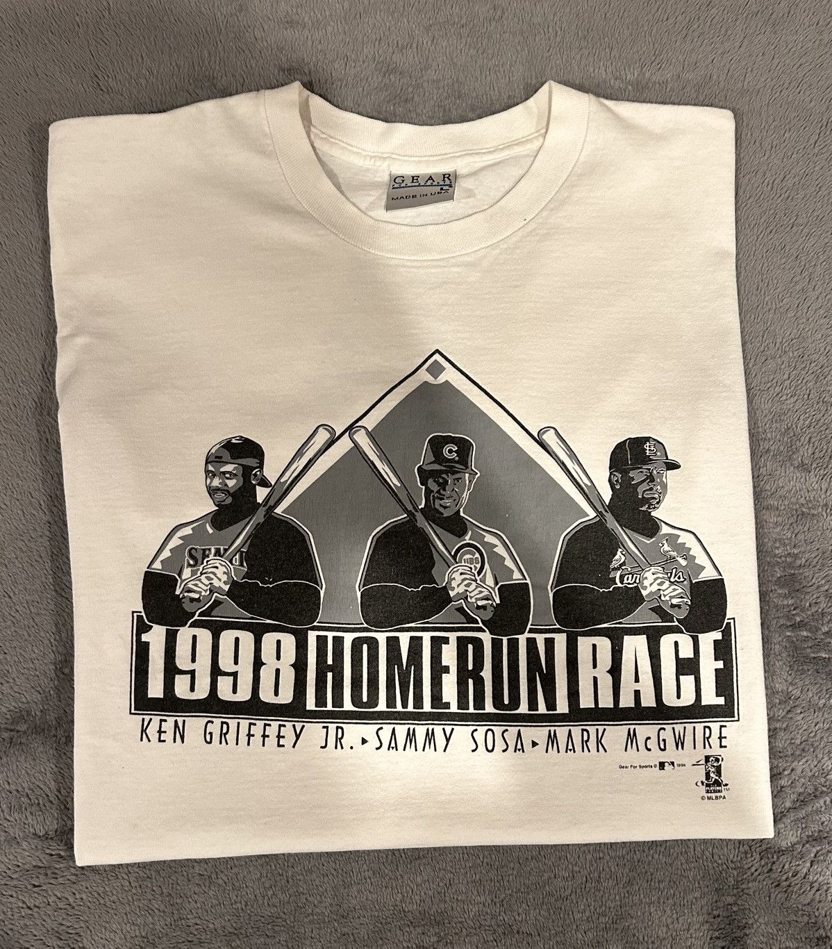 Gear for Sports Vintage 1998 Homerun Race Tee Size US L / EU 52-54 / 3 - 1 Thumbnail