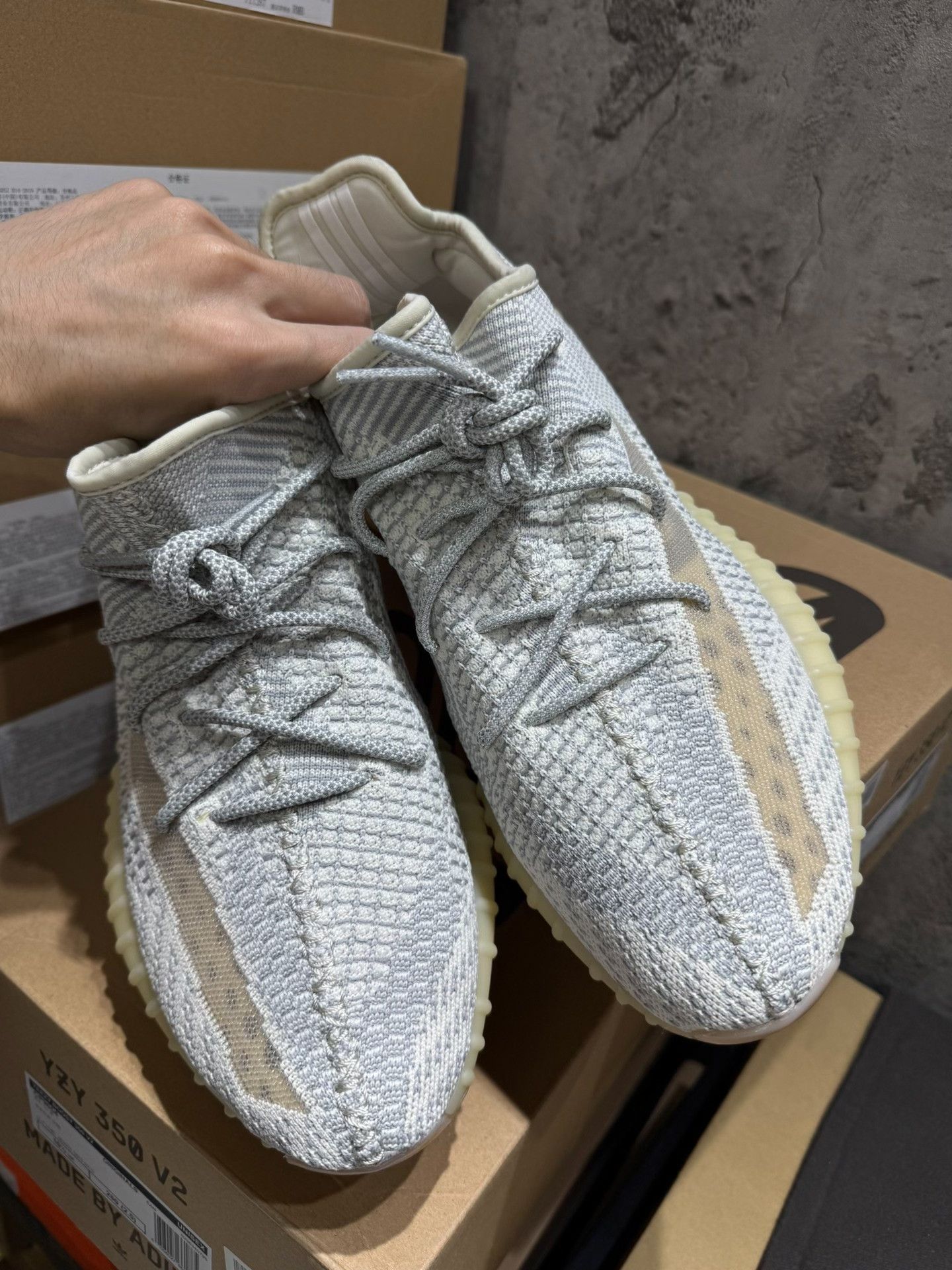 Adidas Adidas YEEZY350 Limited Yellow Lowtop Sneakers 12 Men Size US 12 / EU 45 - 1 Thumbnail