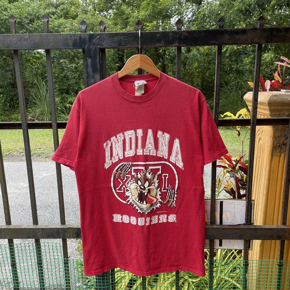 Other 🔥Vintage 1996 Looney Tunes Tazmania Indiana Hoosiers Tee Size US L / EU 52-54 / 3 - 1 Thumbnail