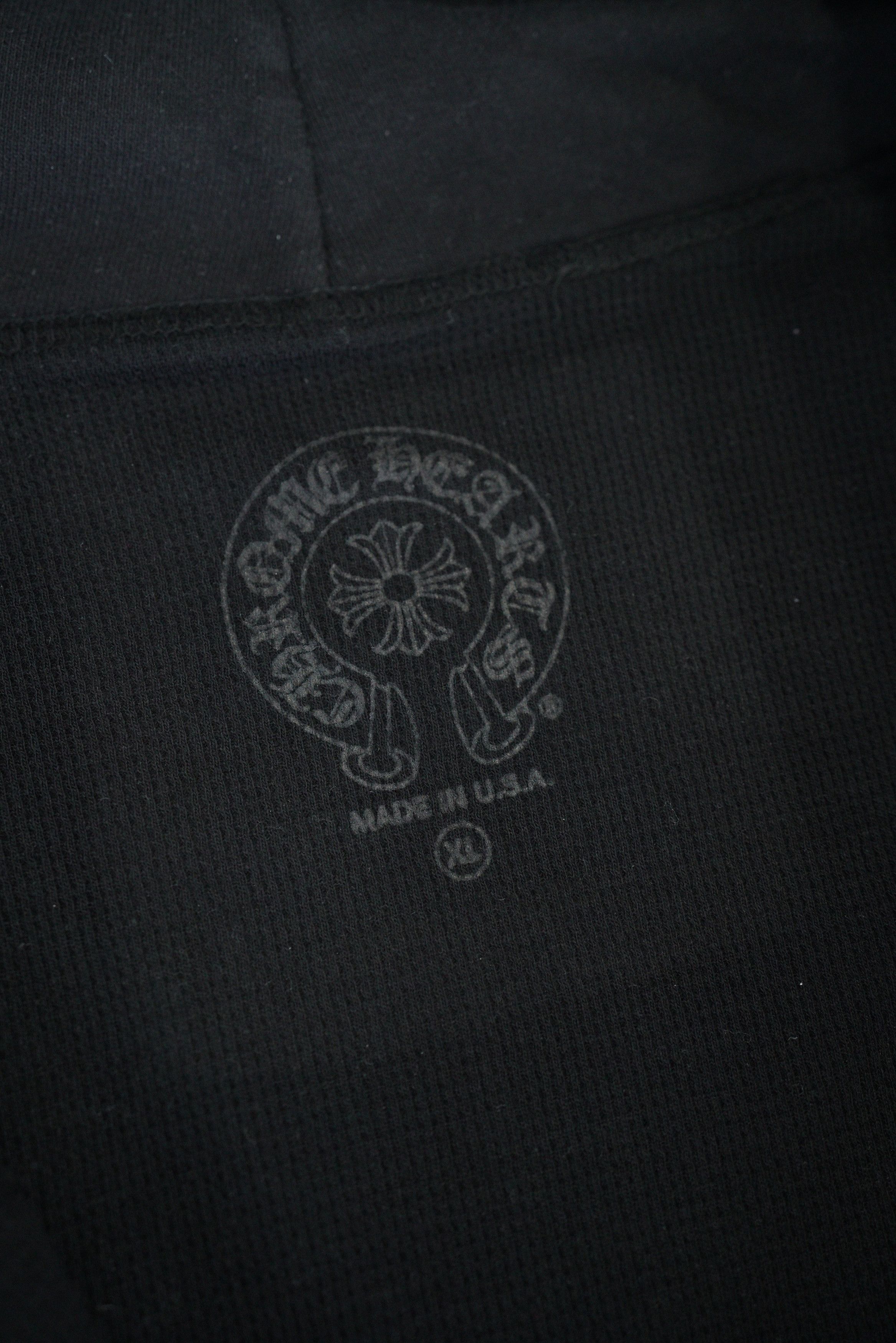 Chrome Hearts Chrome Hearts Thermal Floral Horseshoe Zip Up Size US XL / EU 56 / 4 - 7 Thumbnail