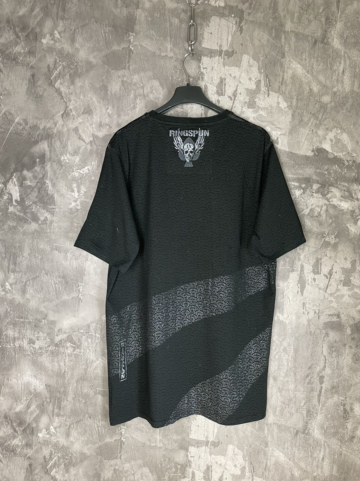Japanese Brand × Vintage 🔥 Vintage Y2K Ringspun Avant Garde Gothic Religion Tee Rare Size US XL / EU 56 / 4 - 12 Thumbnail
