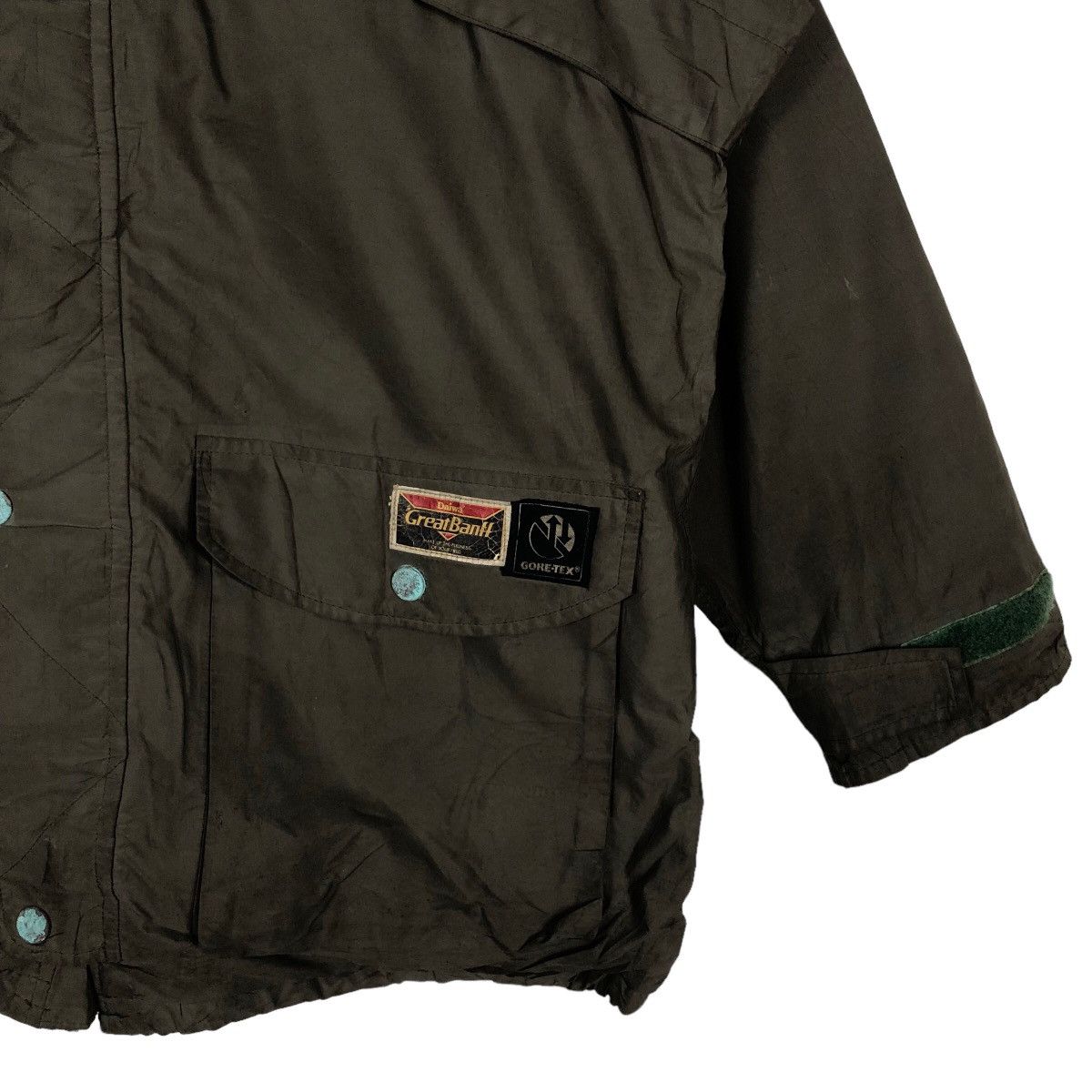 Goretex 🔥90’s Hunting Survival Jacket Daiwa Goretex Multi Pocket Size US M / EU 48-50 / 2 - 4 Thumbnail