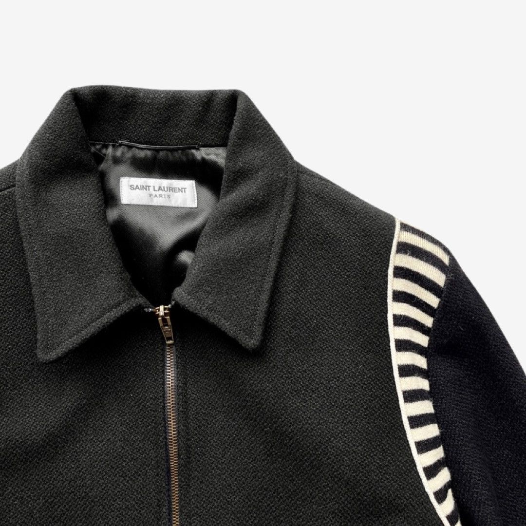 Saint Laurent Paris *2016* Saint Laurent Paris Zebra Teddy Sz. 50 Size US M / EU 48-50 / 2 - 3 Thumbnail
