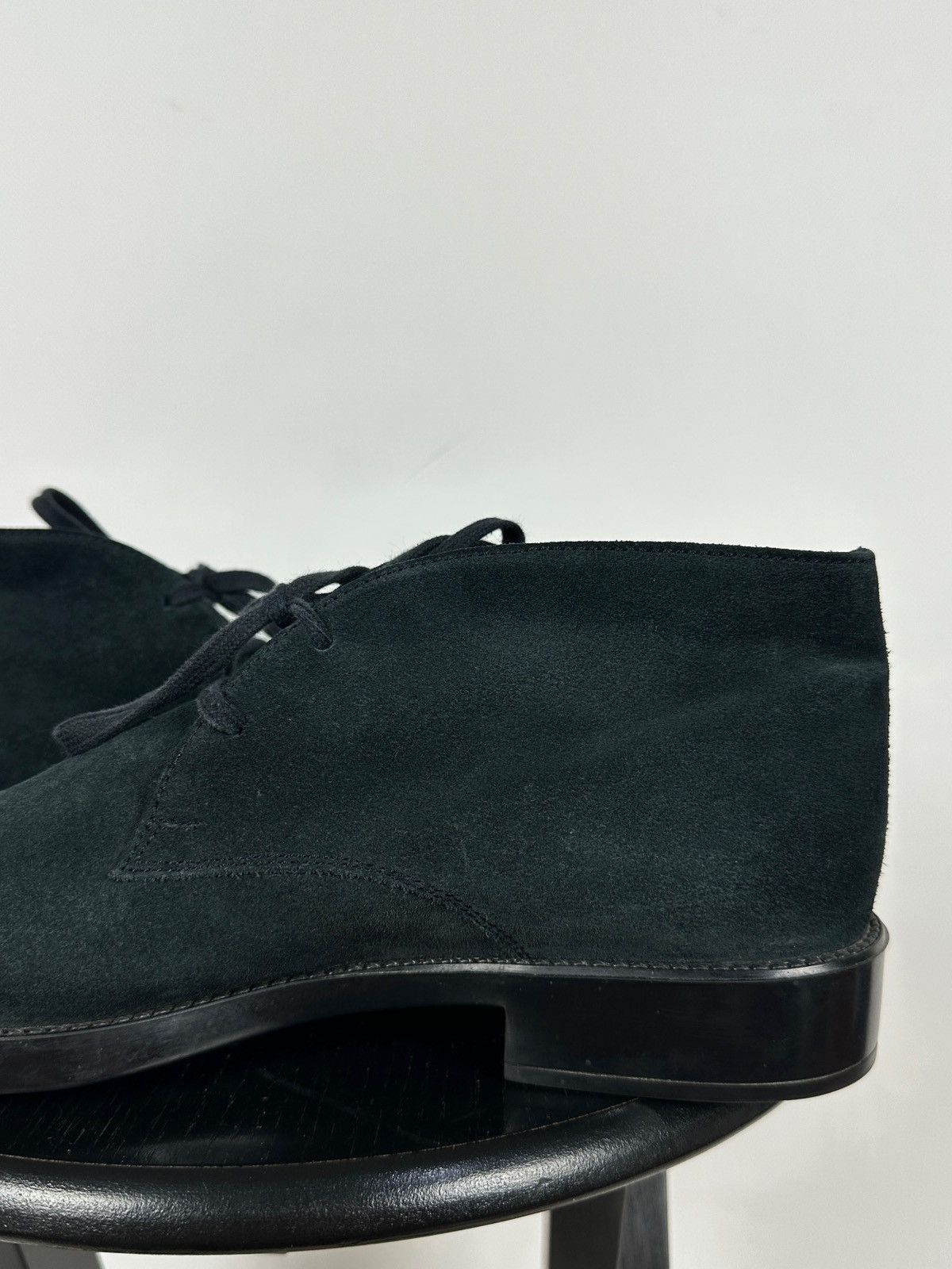 Tod's Tod’s Blue Suede Ankle Desert Lace Up Boots Size US 9.5 / EU 42-43 - 20 Thumbnail