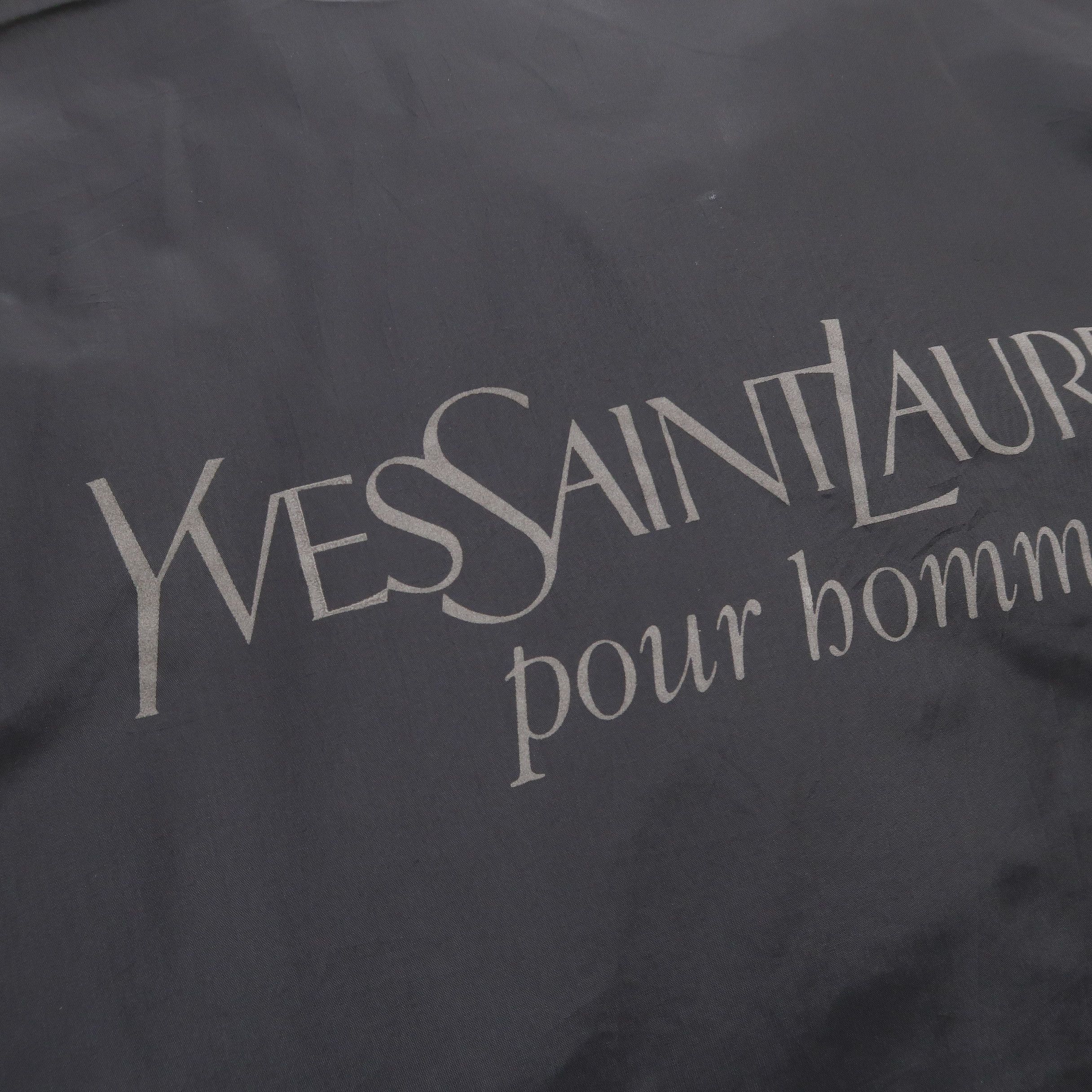Yves Saint Laurent Yves Saint Laurent YSL Pour Homme Big Logo Jacket Size US XL / EU 56 / 4 - 16 Thumbnail