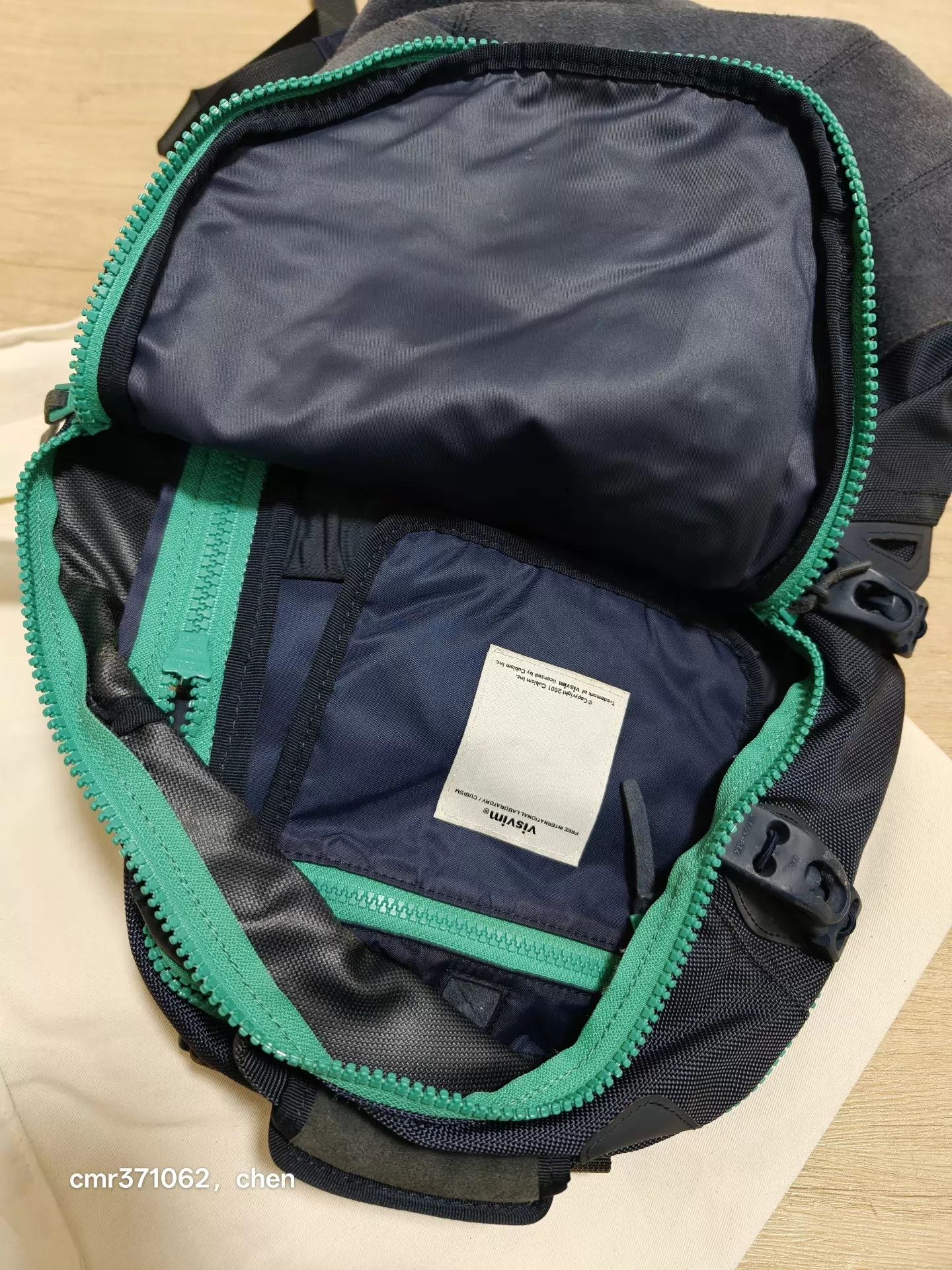 Visvim visvim 15aw ballistic 20l backpack navy 9/10 suede sole Size ONE SIZE - 9 Thumbnail