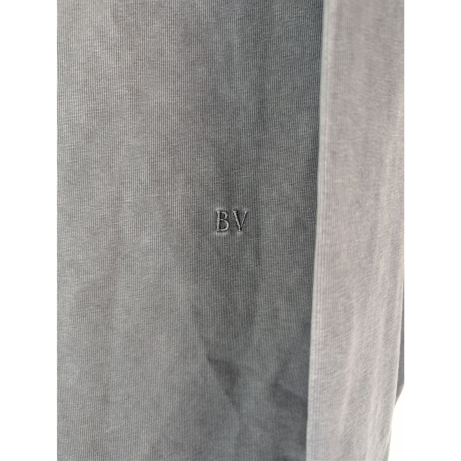 Bottega Veneta o1rshd1 Washed Out Japanese Jersey Polo Shirt in Grey XL Size US XL / EU 56 / 4 - 7 Thumbnail