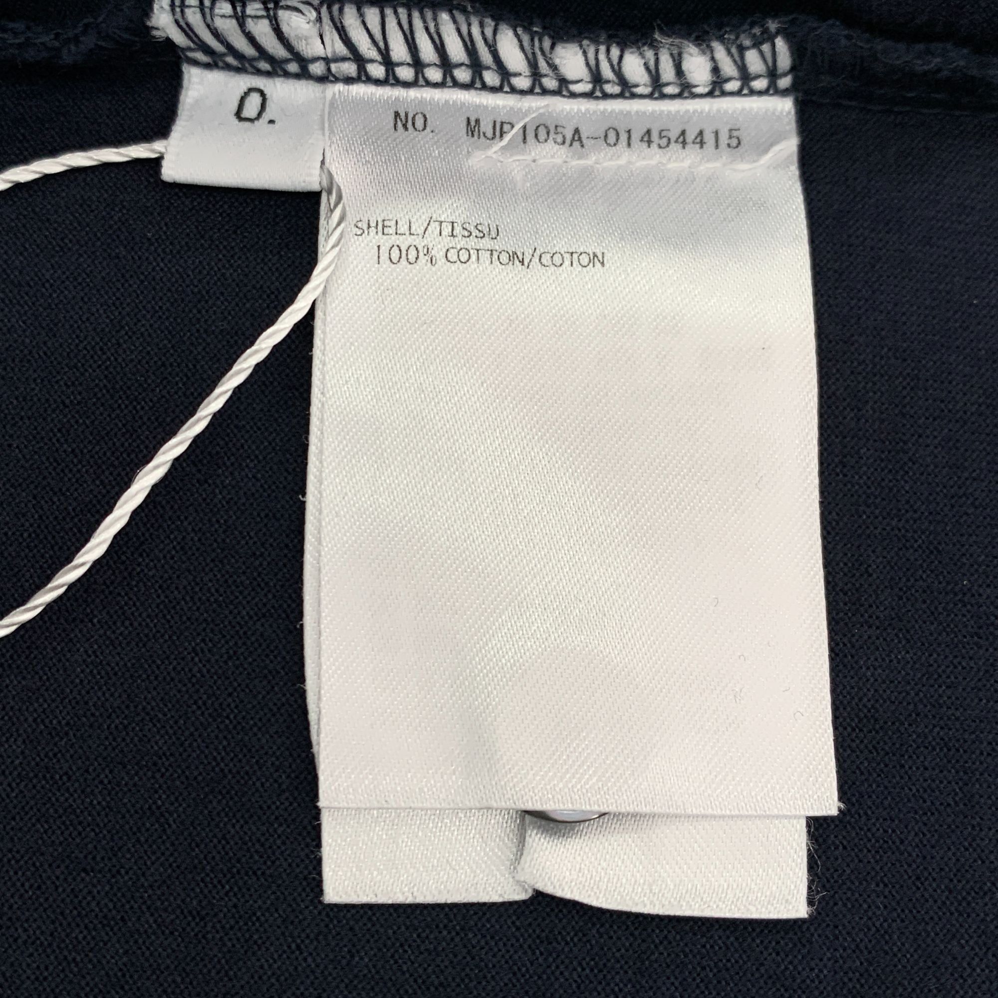 Thom Browne Thom Browne Mens Polo Shirt Size 0 XS Cotton Navy With Given Size US XS / EU 42 / 0 - 2 Thumbnail