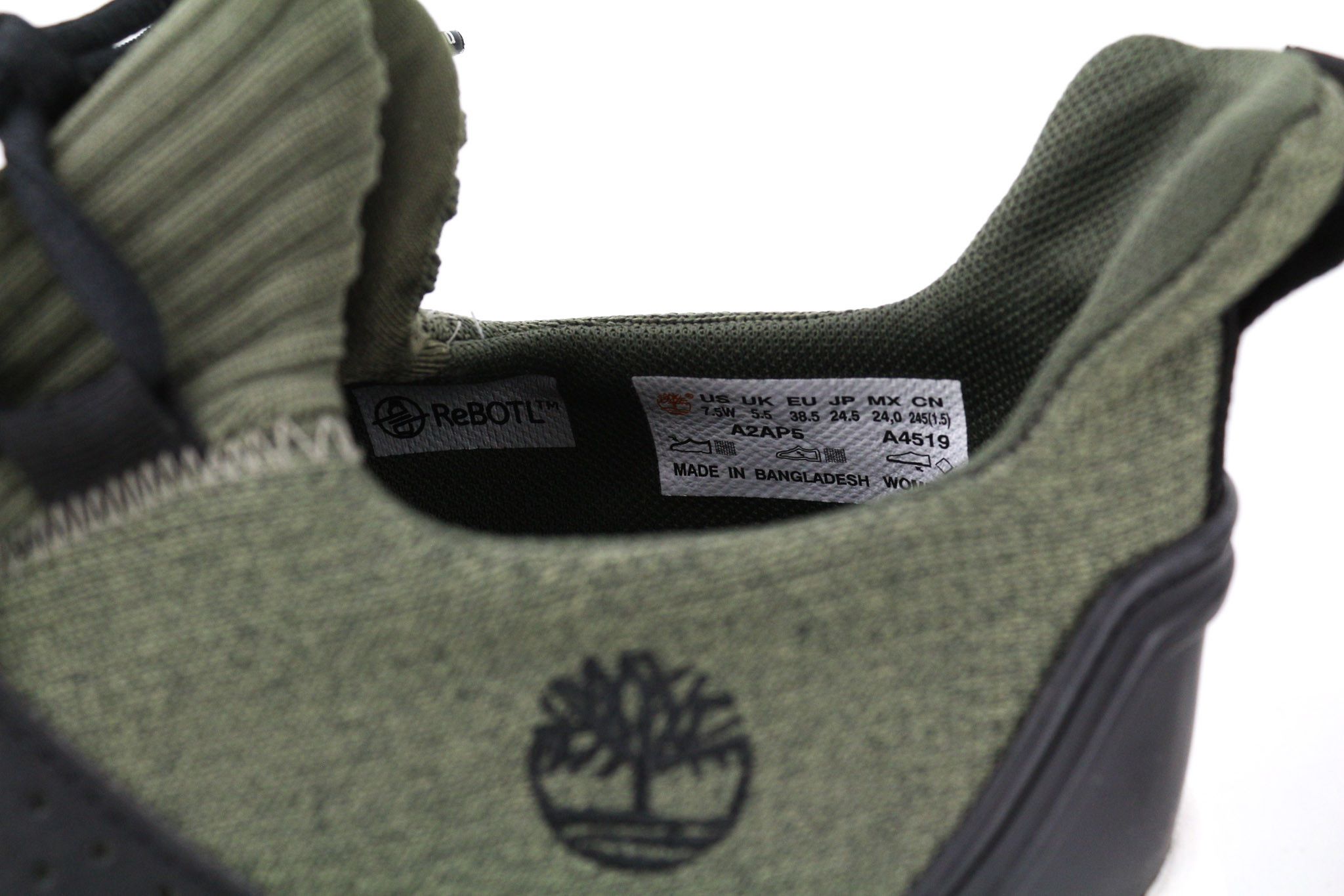 Timberland A2AP5 UK5/UK5.5 Low Top Lace Up ReBOTL 80870 Size US 5.5 / IT 35.5 - 12 Thumbnail