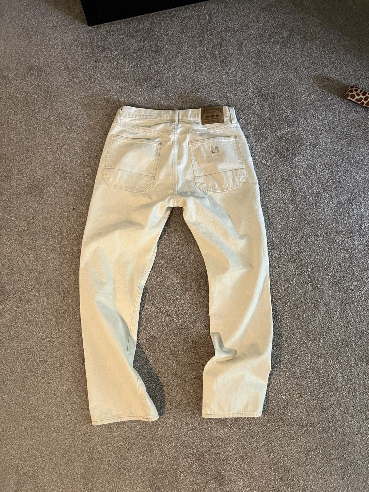 Gap White Gap Workwear Jeans Size US 32 / EU 48 - 2 Thumbnail