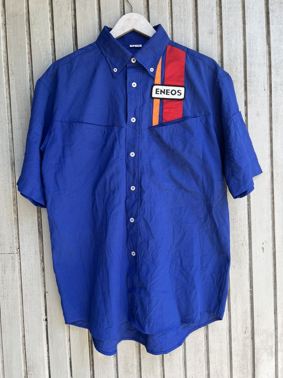 Japanese Brand Eneos short sleeve shirts Size US L / EU 52-54 / 3 - 1 Thumbnail