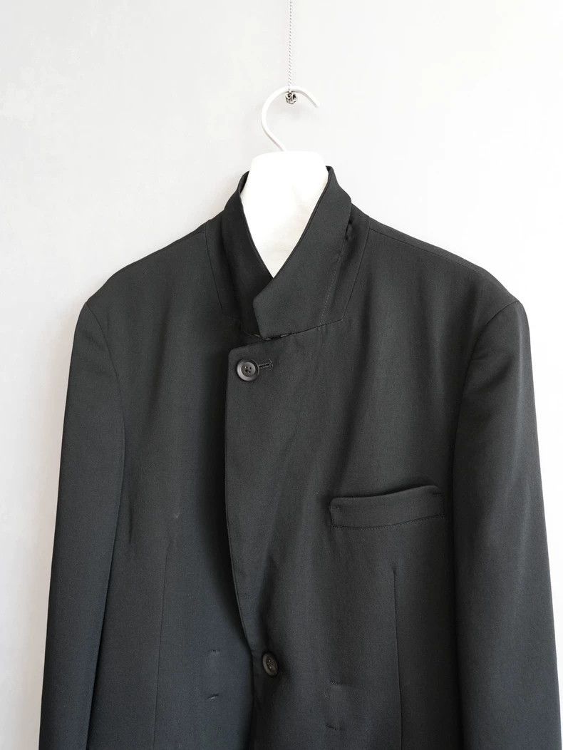 Yohji Yamamoto Yohji Yamamoto19AW Mafia Lace Up Jacket 2503-Nextarrow Size US S / EU 44-46 / 1 - 4 Thumbnail