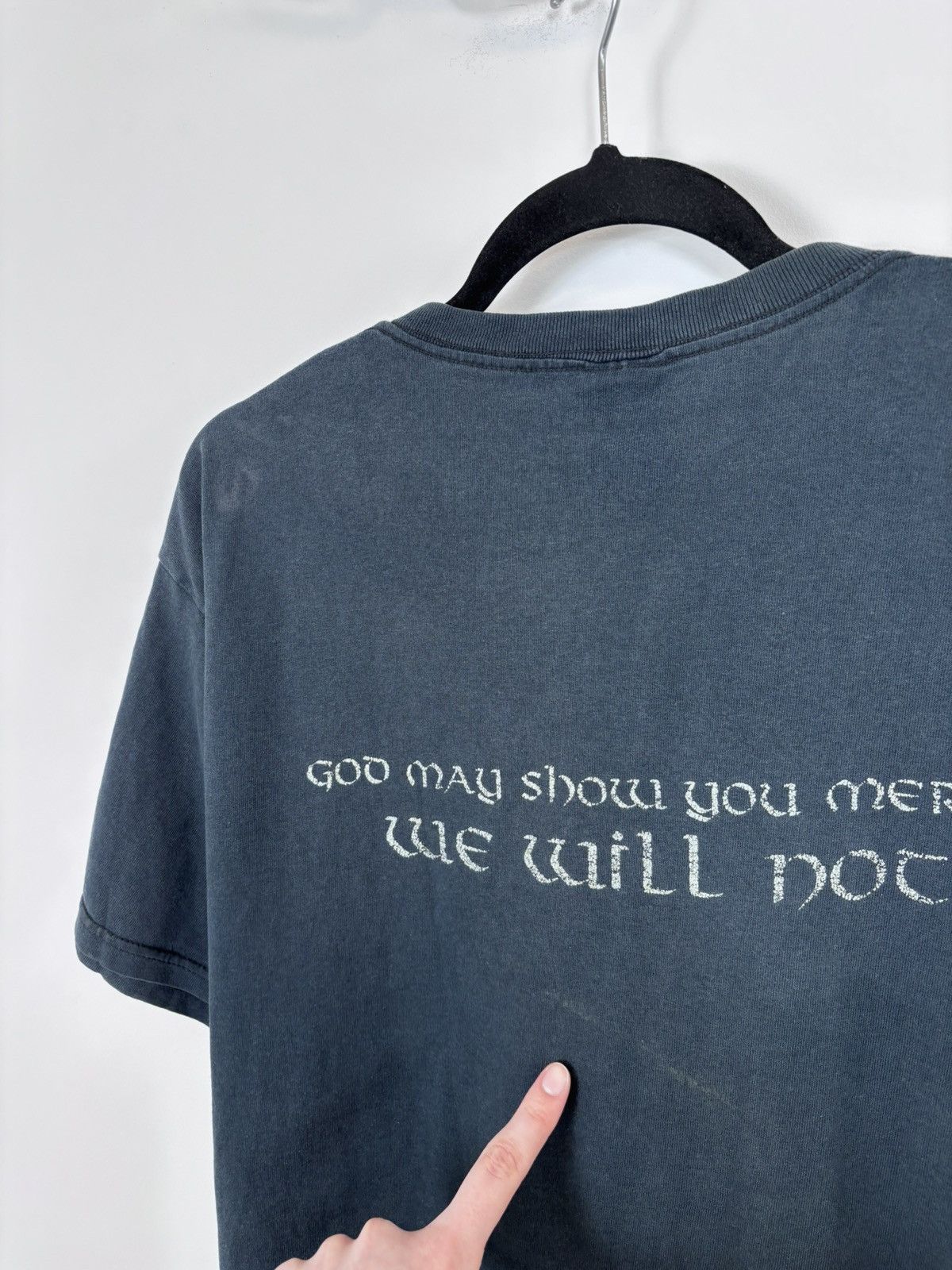 Band Tees Vintage Minotaur God May Show You Mercy Black Band T-Shirt Size US XL / EU 56 / 4 - 17 Thumbnail