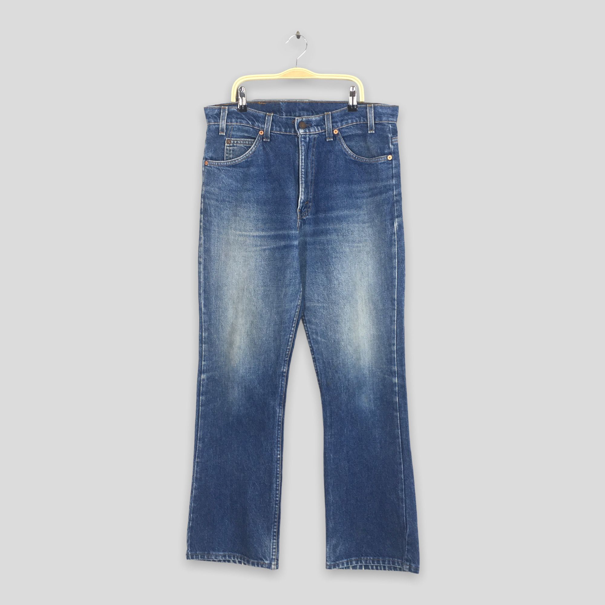 Levi's Size 33x29.5 Vintage 80s Levi's 517 Flared Jeans S2001 Size US 33 - 1 Thumbnail