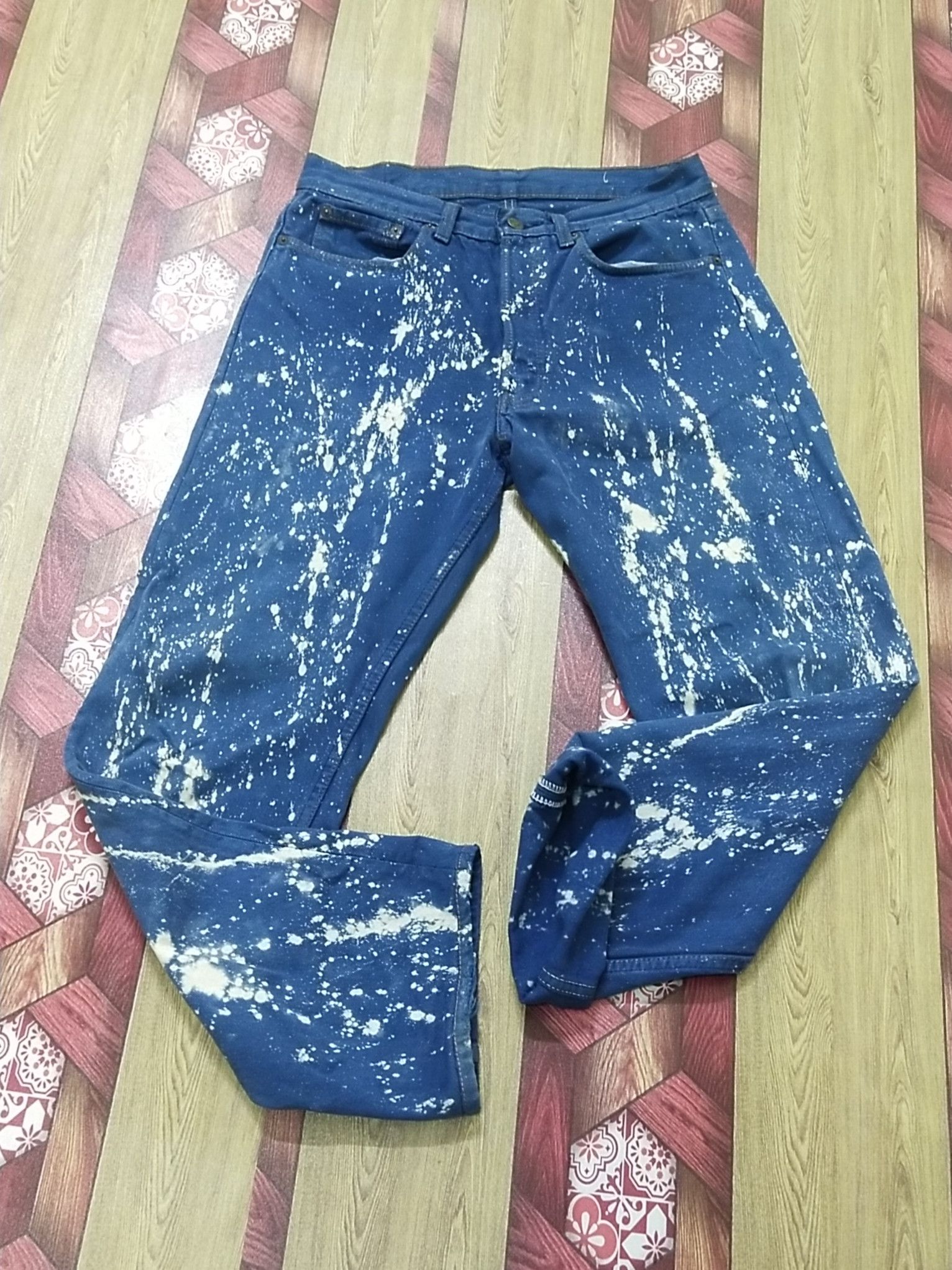 Levi's FINAL DROP RARE VINTAGE LEVIS 501 Size US 30 / EU 46 - 1 Thumbnail