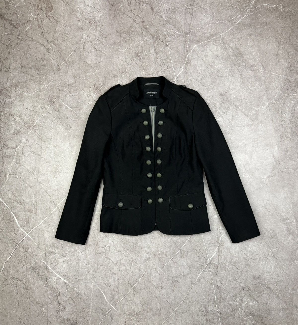 Hysteric Glamour × Undercover 00s Napoleon Military Jacket PPFM LGB YSL Balmain Vibe Size S / US 4 / IT 40 - 1 Thumbnail