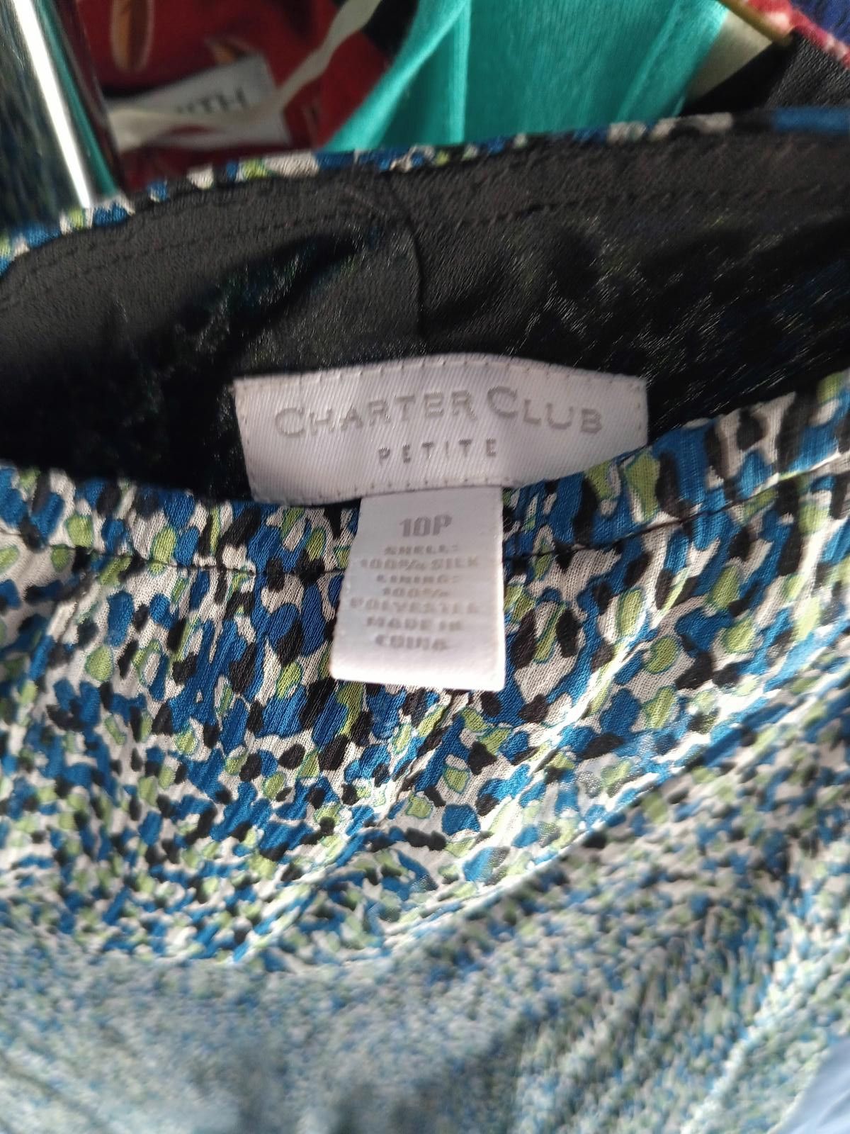 Charter Club Charter Club Petite Floral Print Maxi Skirt Size 32" / US 10 / IT 46 - 4 Thumbnail