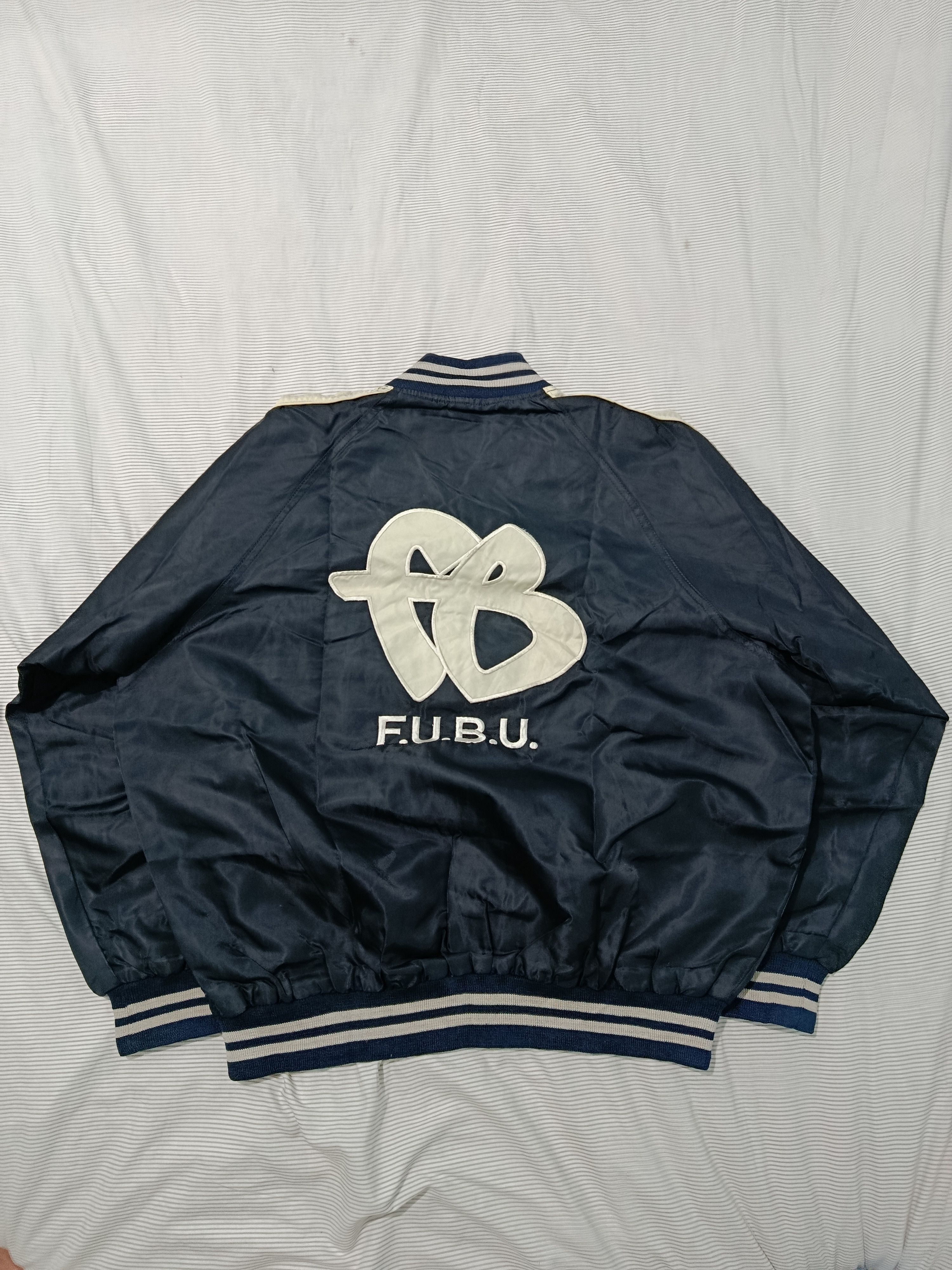 Fubu 90s FUBU bomber jacket Size US L / EU 52-54 / 3 - 2 Thumbnail