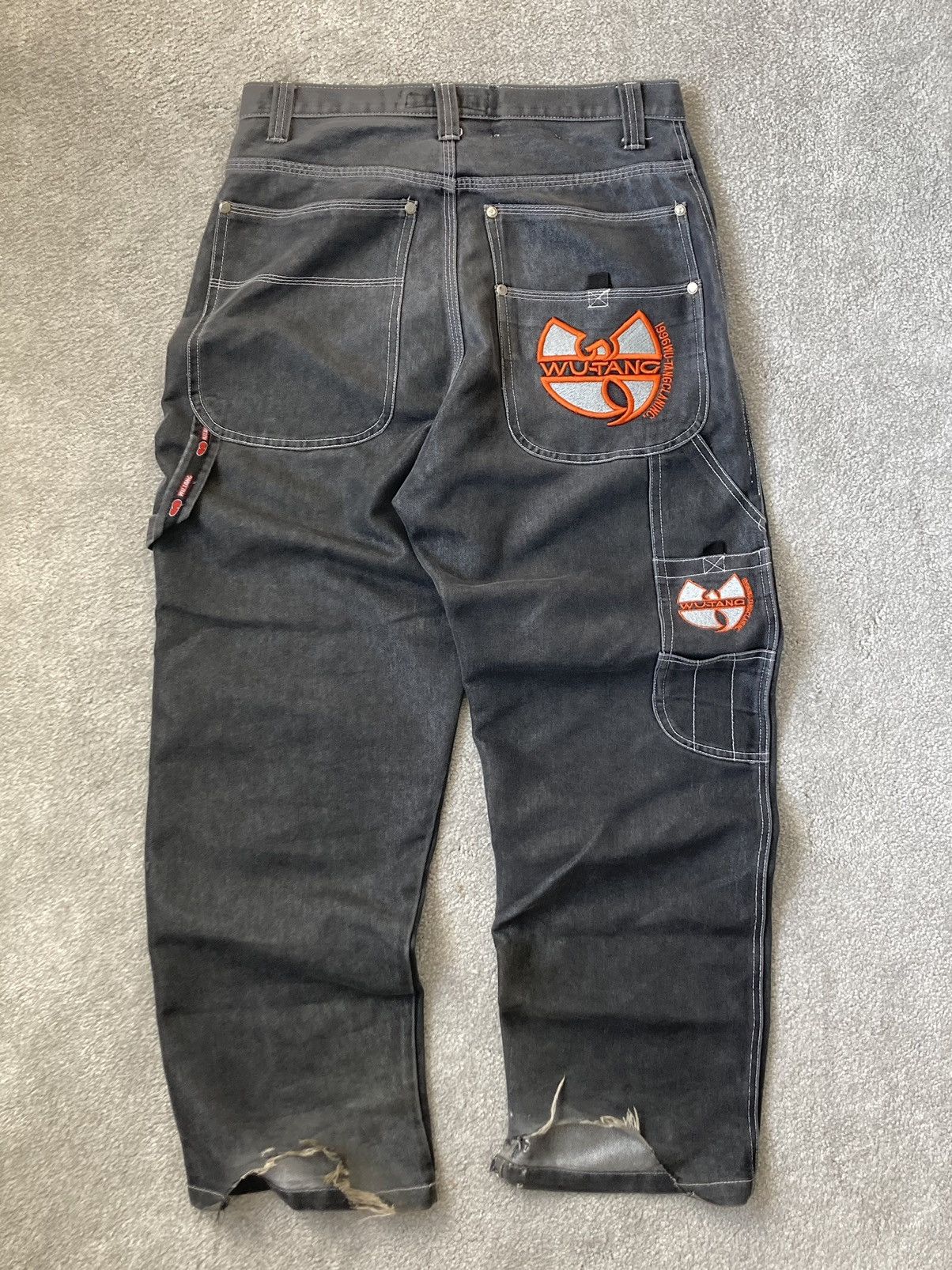 Vintage × Wu-Tang Clan Wu-Tang Clan Vintage Jeans, Wu-Wear Size US 32 / EU 48 - 3 Thumbnail