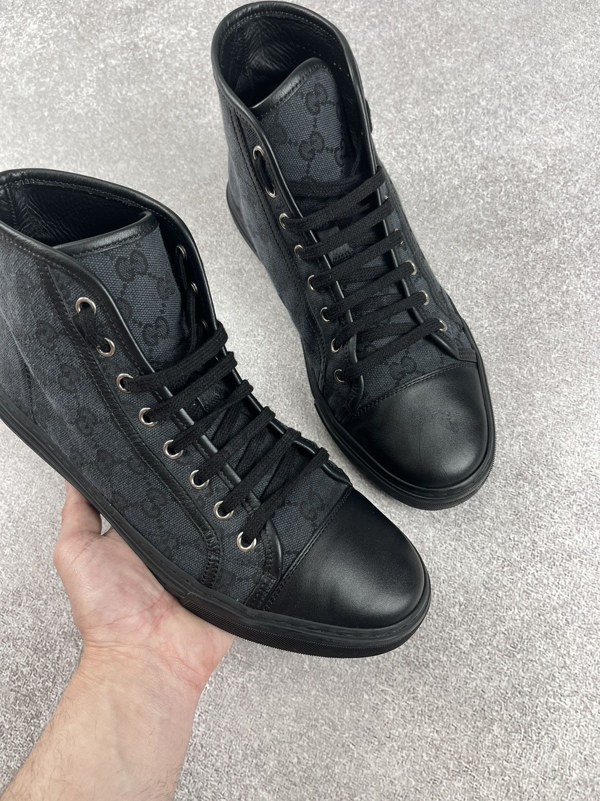 Gucci Gucci GG Canvas Monogram High Sneakers Size US 7.5 / EU 40-41 - 7 Thumbnail