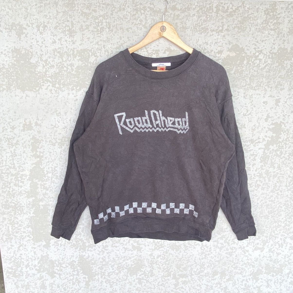 Other Vintage Relume Uniform Big Printed Crewneck Sweatshirt Brown Size US L / EU 52-54 / 3 - 1 Thumbnail