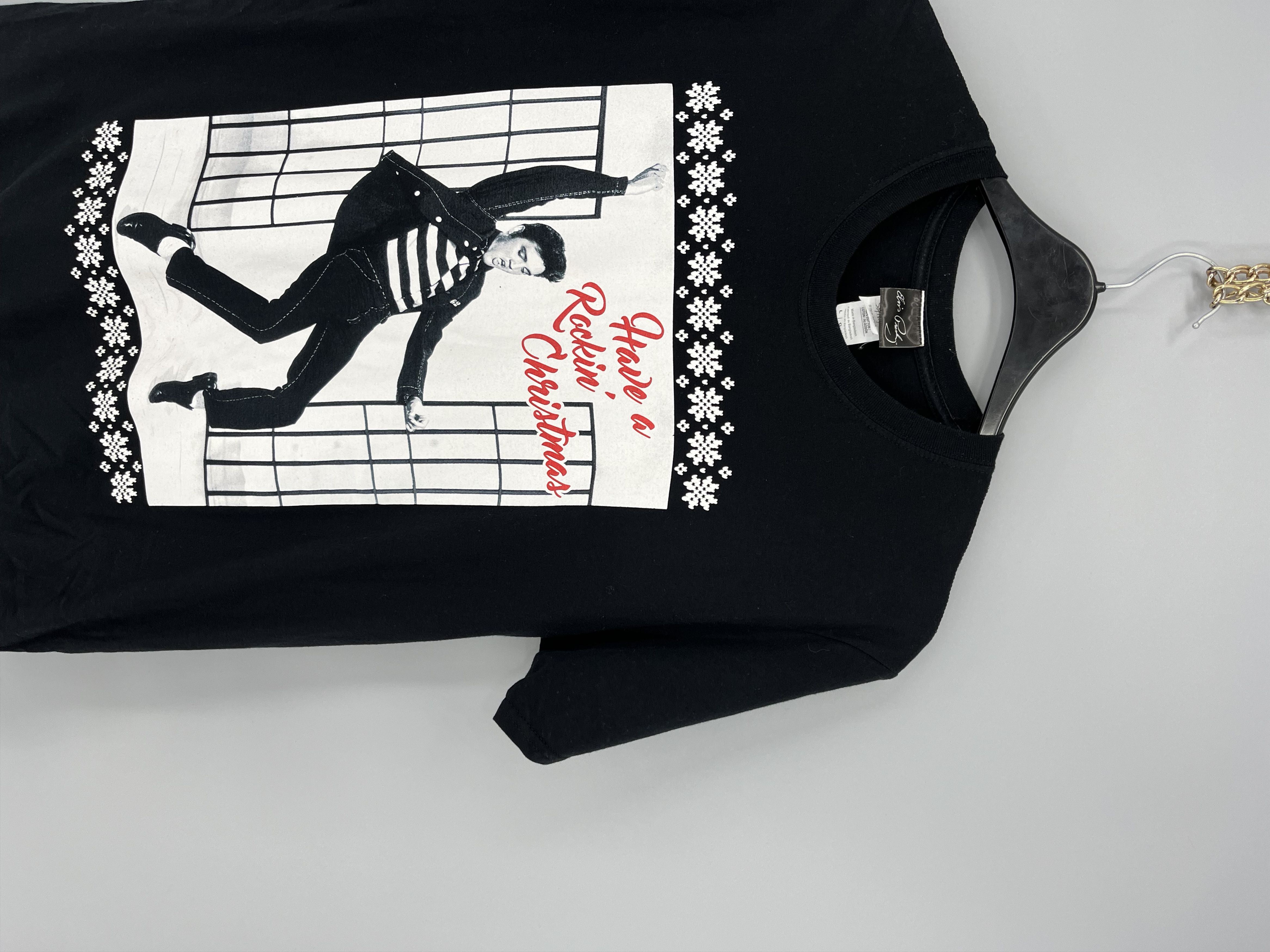 Band Tees Vintage Y2k Elvis Presley Tee Streetwear Fashion TOUR BAND Size US L / EU 52-54 / 3 - 5 Thumbnail
