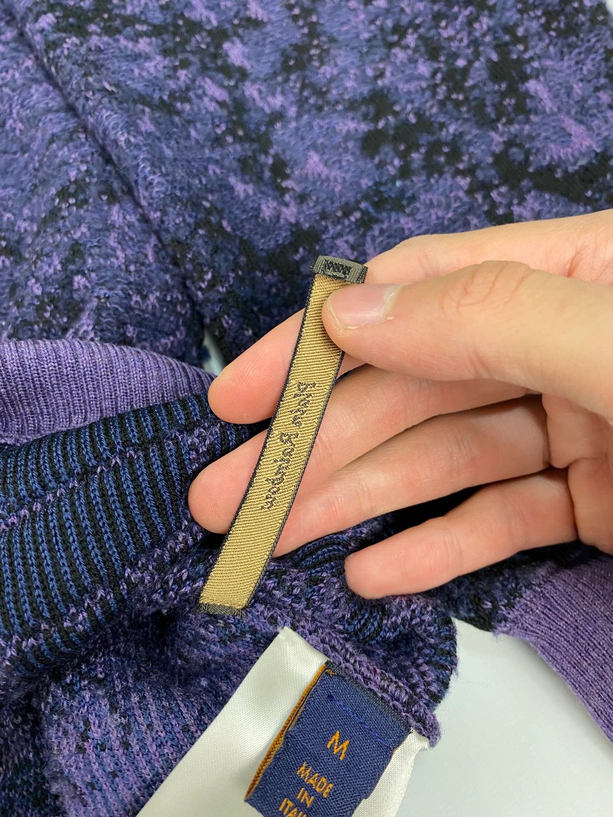 Louis Vuitton LV SS19 RUNWAY BRICK ROAD SWEATER IN PURPLE SIZE:S|L Size US M / EU 48-50 / 2 - 6 Thumbnail