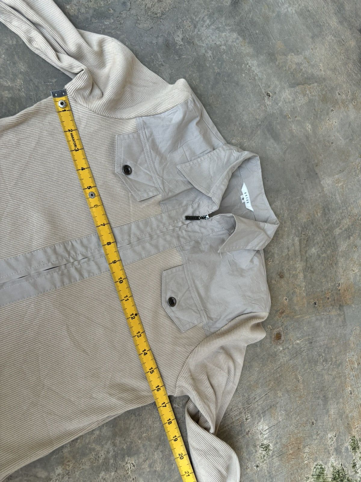 Japanese Brand Japanese Seize Zipper Shirt Size US S / EU 44-46 / 1 - 8 Thumbnail