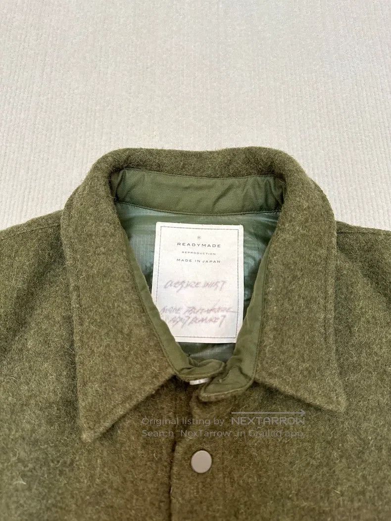 READYMADE Ready Made wool blanket shirt jacket Size US L / EU 52-54 / 3 - 2 Thumbnail