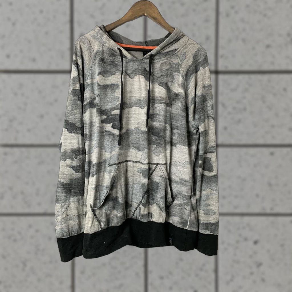 Burnside Burnside Hoodie Men’s Gray Camo Lightweight Hooded Sweatshirt M Medium Size US M / EU 48-50 / 2 - 1 Thumbnail