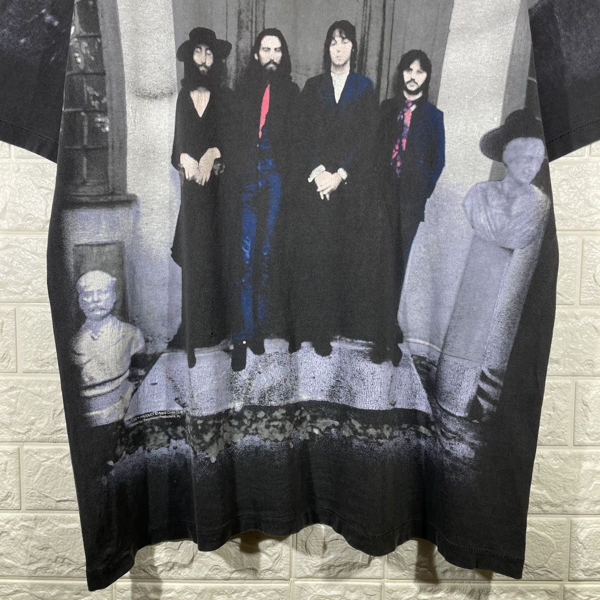 Rap Tees Thrashed Vintage The Beatles AOP Tee Size US XL / EU 56 / 4 - 12 Thumbnail