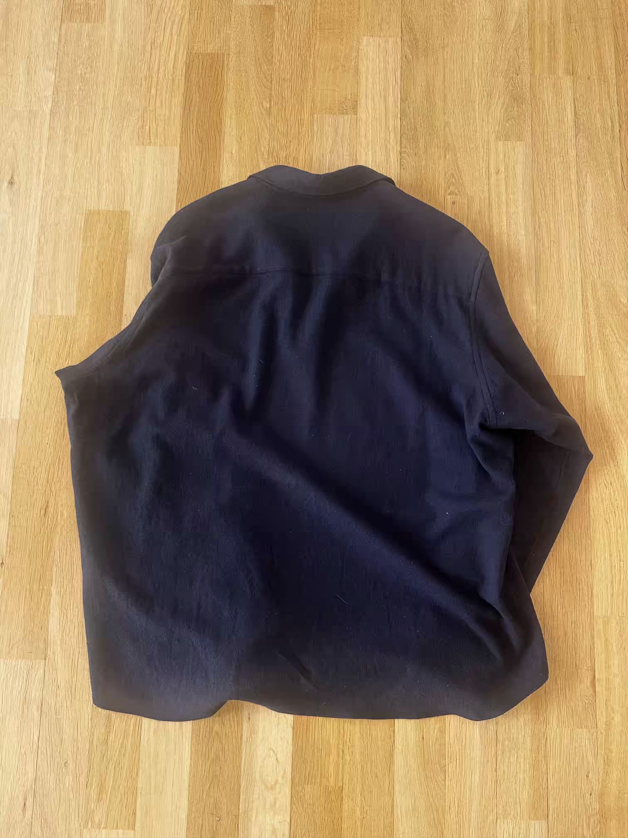 A.PRESSE Wool Skipper Shirt Size US XL / EU 56 / 4 - 6 Thumbnail