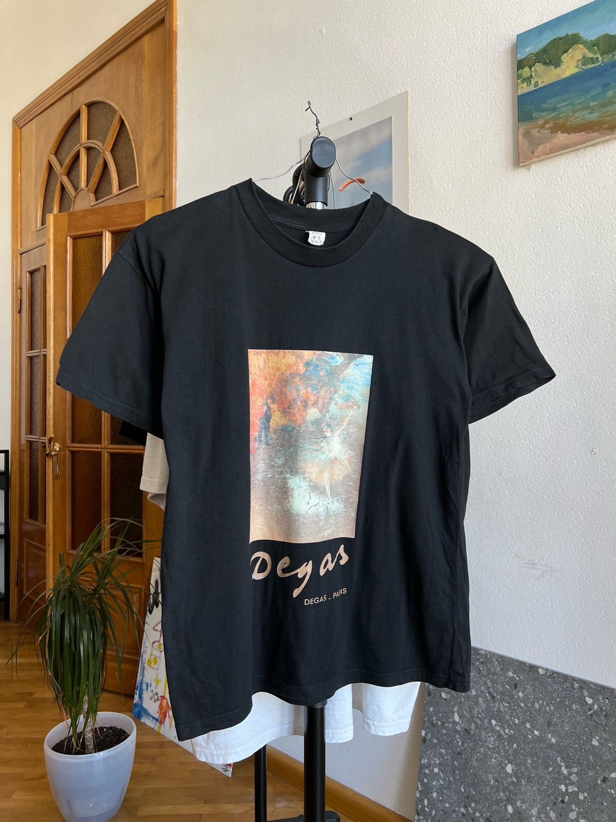 Vintage Vintage Rare The Star Art Edgar Degas Laurent Monteil Tee Size US L / EU 52-54 / 3 - 2 Thumbnail