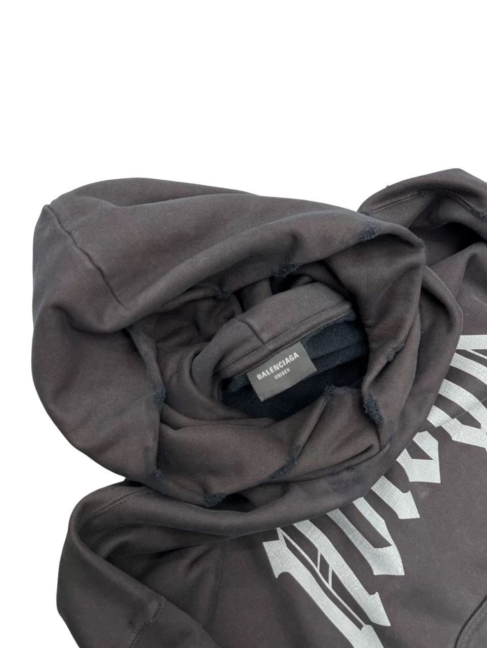 Balenciaga New Balenciaga Nologo Hoodie Fall24’ Size US L / EU 52-54 / 3 - 3 Thumbnail
