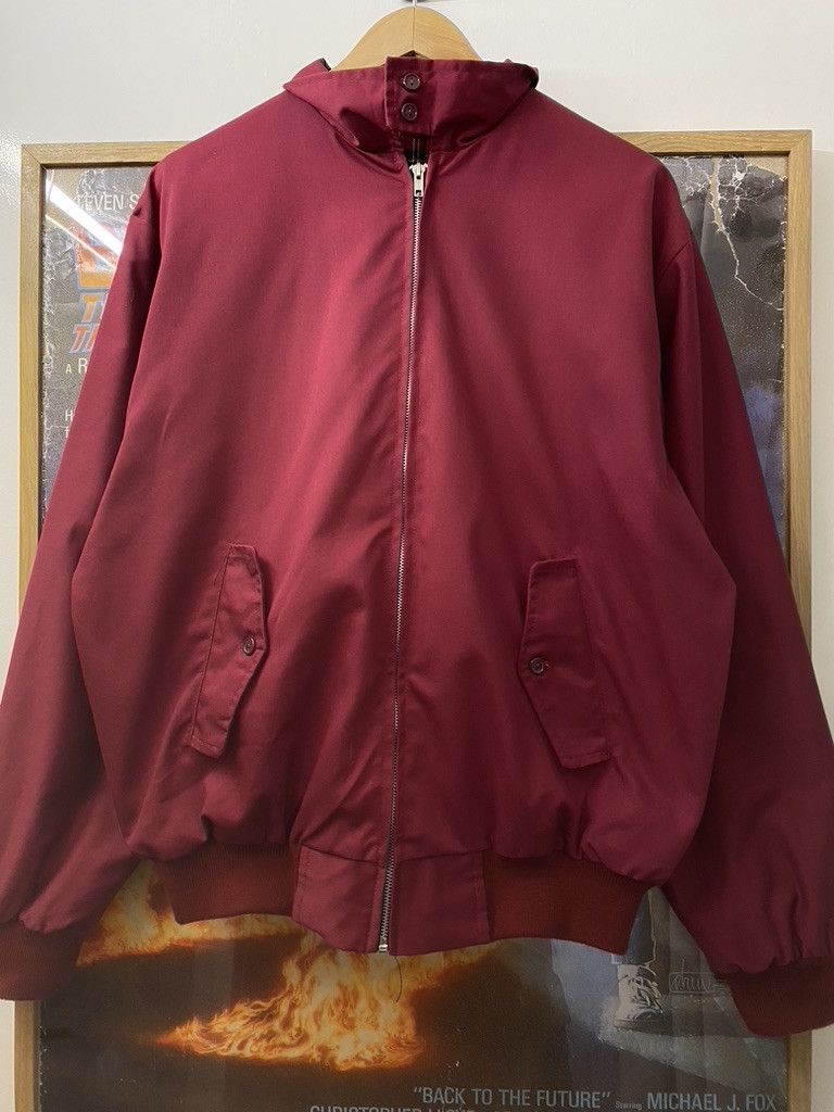 Vintage 90s Vintage England Made Essentials Style Harrington Jacket Size US XL / EU 56 / 4 - 2 Thumbnail