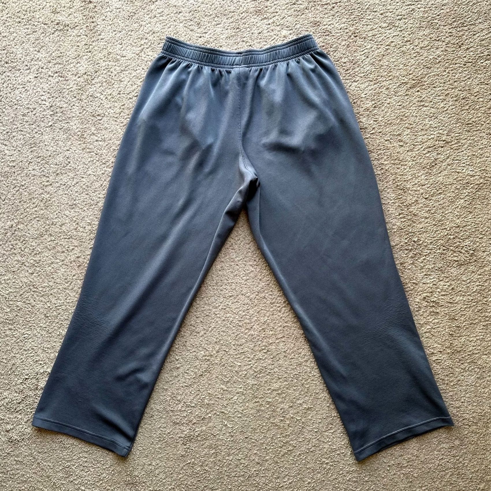Under Armour Under Armour Joggers Mens Large Grey Straight Leg Track Pants 30x30 Size US 33 - 3 Thumbnail