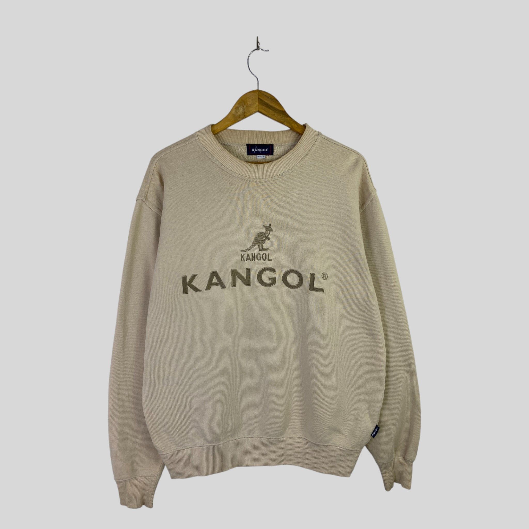 Kangol Vintage Kangol Spell Out Pullover Sweatshirt SH0360 Size US M / EU 48-50 / 2 - 1 Thumbnail