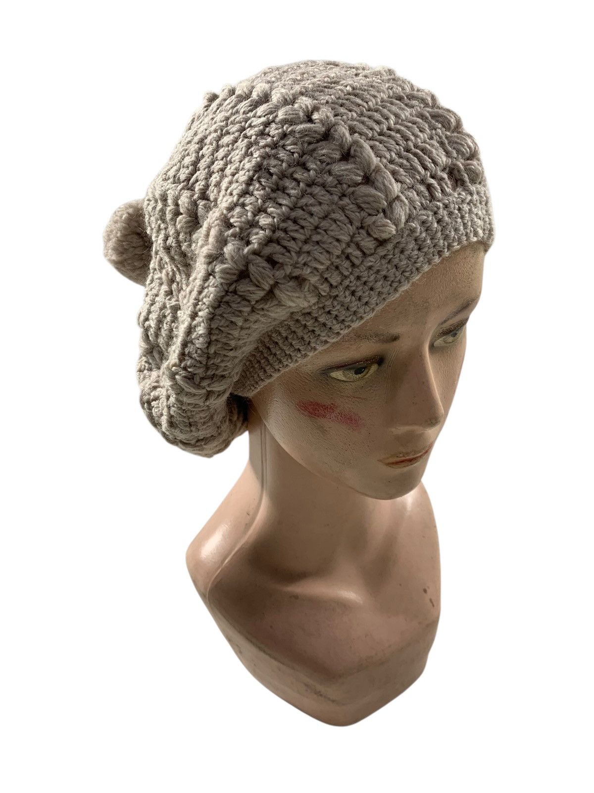Kapital Japanese crochet knitted beanie hats Size ONE SIZE - 3 Thumbnail