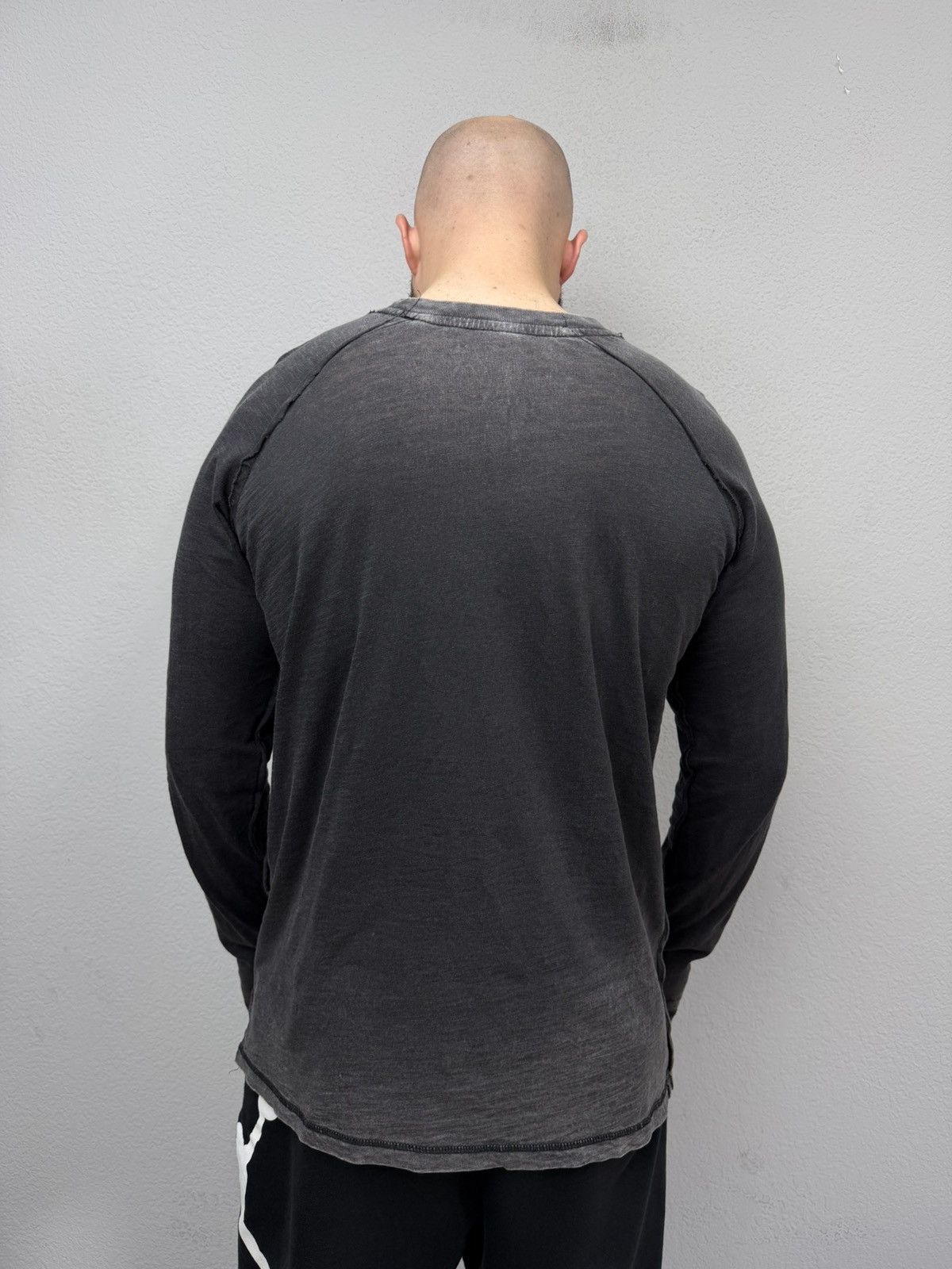 If Six Was Nine Vintage Skull Print Long Sleeve Rick Owens Style Size US L / EU 52-54 / 3 - 6 Thumbnail