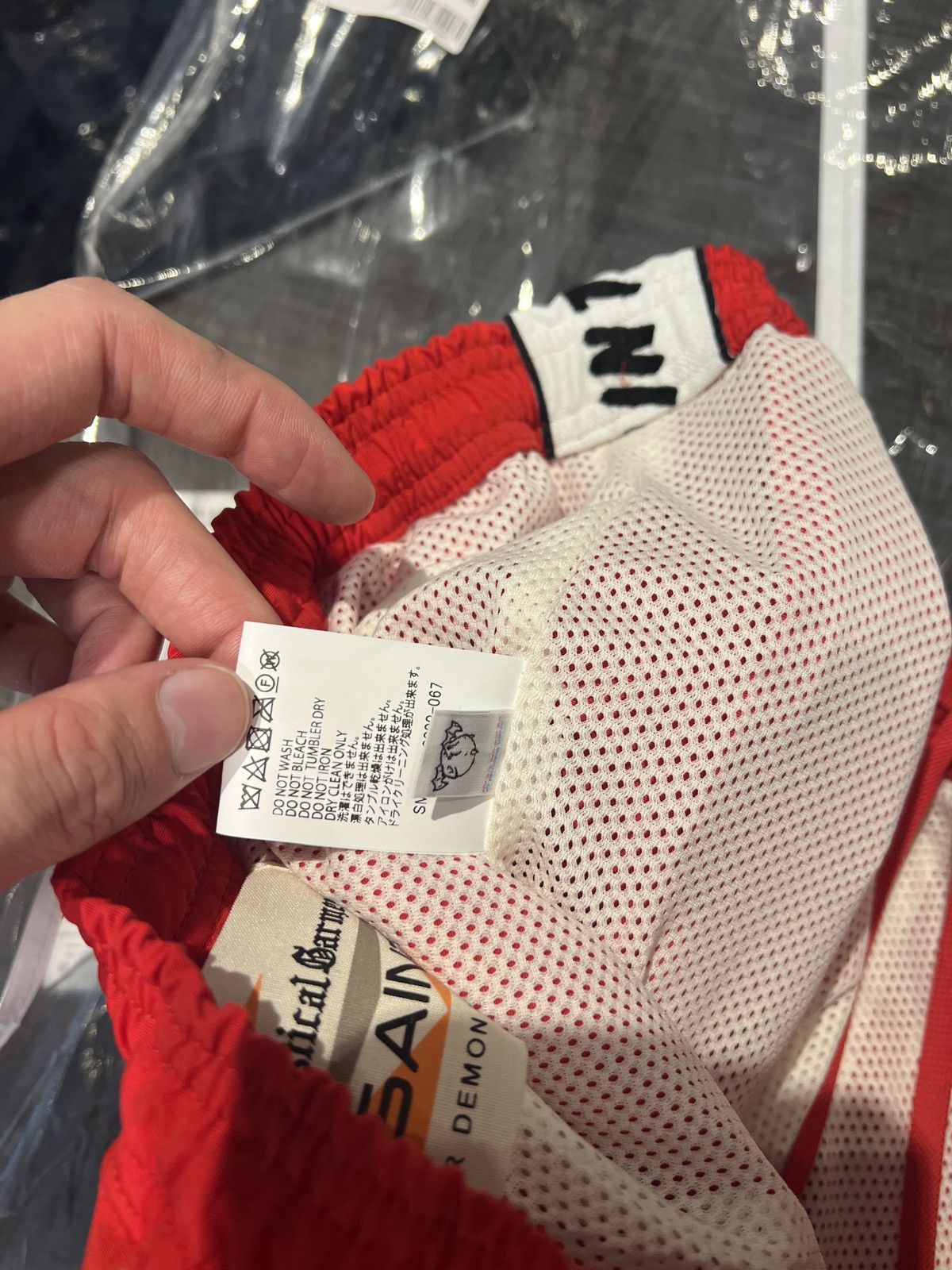 Saint Michael Saint Michael Track Pants Red Size US 31 - 5 Thumbnail